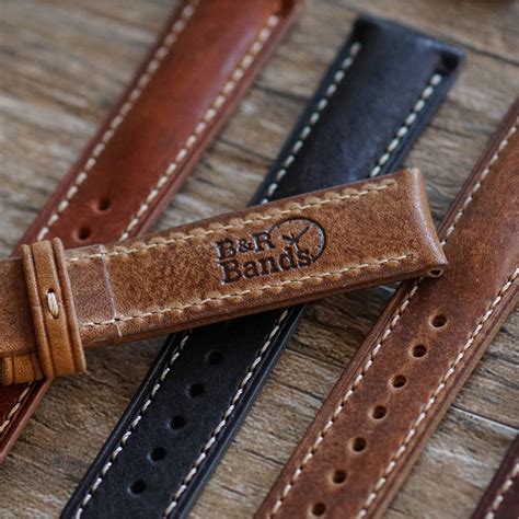 Vintage Leather Watch Band 